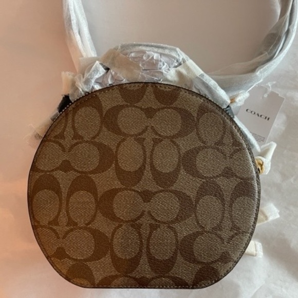 Coach Jean Michel Basquiat Signature Canteen Canvas Handbag Bag Brown Purse NEW - Picture 8 of 8